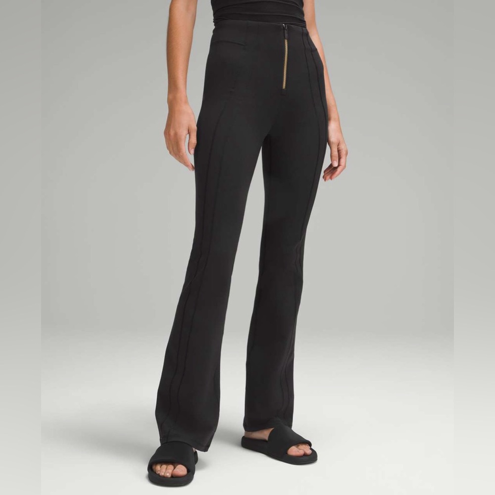 Lululemon Define Zip-Front High-Rise Flared Pant